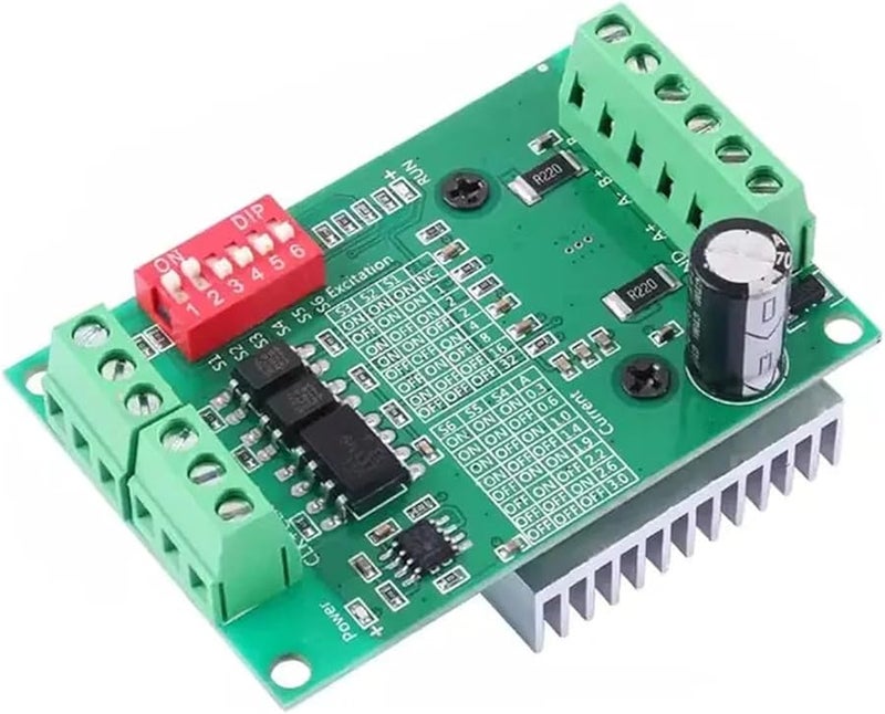 لوحة تحكم سائق محرك السائر TB6560 9V 36V 3A مع حماية من الحرارة الزائدة وتيار زائد 2 قطعة TB6560 - Image 2